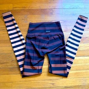 K. Deer Stripe Legging size small.